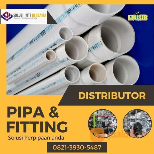 distributor pipa pvc aw d putih + moff terlengkap dan termurah