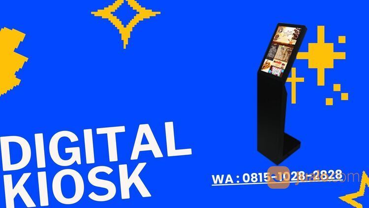 Promo! Kiosk Self Service Termurah Jakarta, WA : 081510282828, kiosk touch screen, digital signage