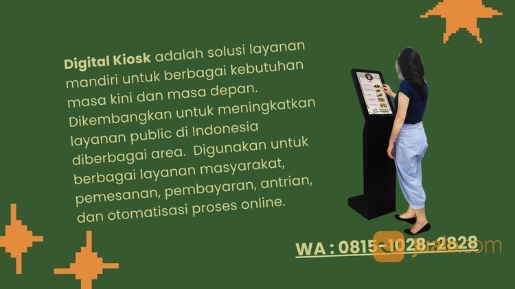 Diskon! Kiosk Digital Terbaru Jakarta, WA : 081510282828, kiosk indonesia, kiosk digital signage