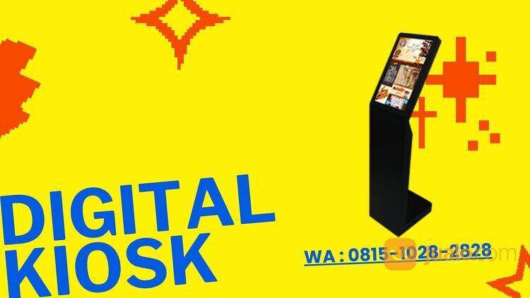 Tersedia! Digital Kiosk Jakarta, WA : 081510282828, kiosk touch screen, digital signage