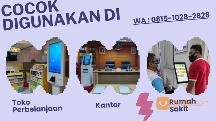 Terbaik! Kiosk Android Jakarta, WA : 081510282828, kiosk touch screen, kiosk digital signage