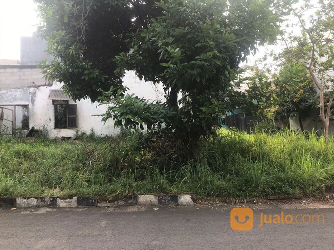 Tanah Dalam Perumahan Permata Depok Posisi Hook Depan Taman Pirus