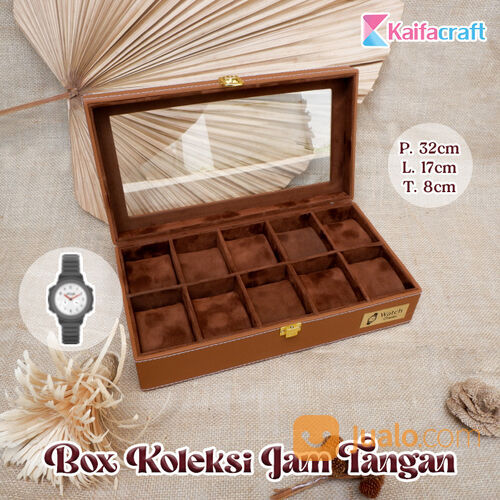 Box Koleksi/Packaging Jam Tangan Eksklusif Lapis Beragam Unik di Kab