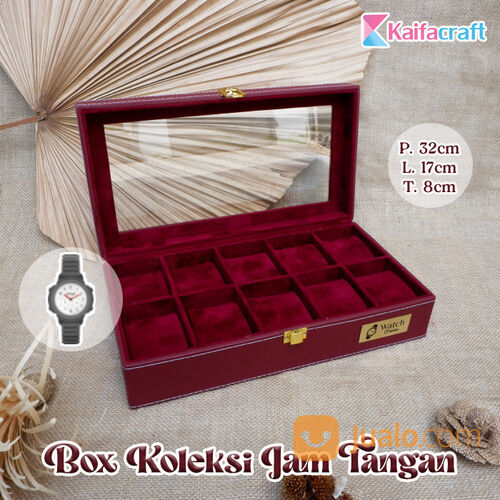 Box Koleksi/Packaging Jam Tangan Eksklusif Lapis Beragam Unik di Kab