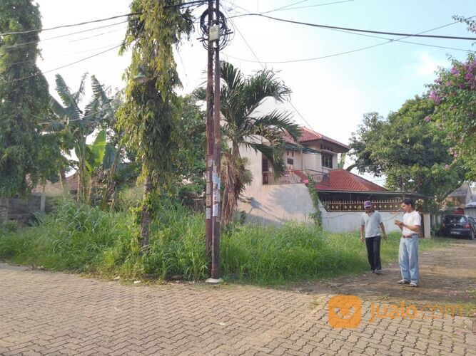 Tanah 210m2 Posisi Hook Lokasi 4 Menit dari Perum Telaga Golf Sawangan