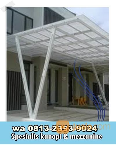 pagar dan kanopi rumah type 36 di Rawalumbu #60 di Kab. Bogor, Jawa