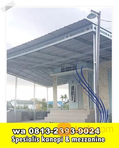 lampu kanopi minimalis di Sawangan #144