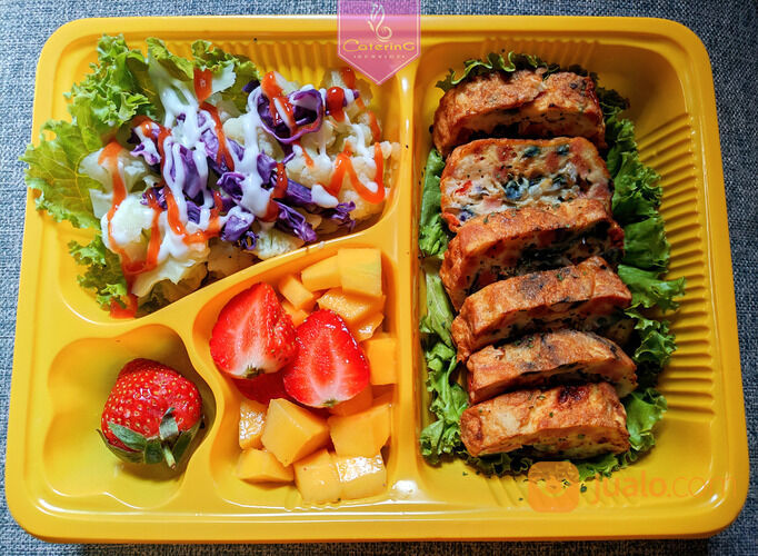 Catering Diet Keto Bandung Makan Siang Paket 1 hari / 1 box / hari