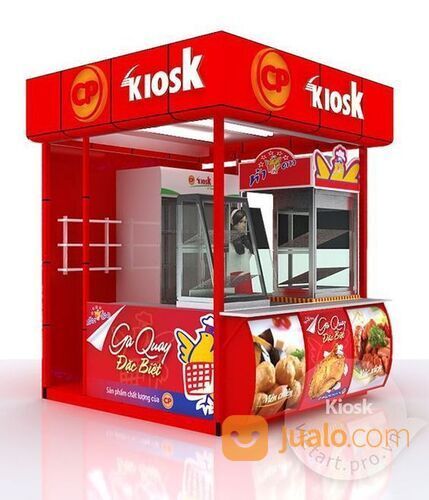 Gerobak Booth Kontainer Minimalis