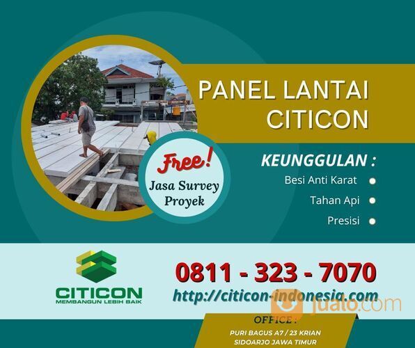 Panel Lantai Citicon Kediri, 0811-323-7070 (TLP/WA)