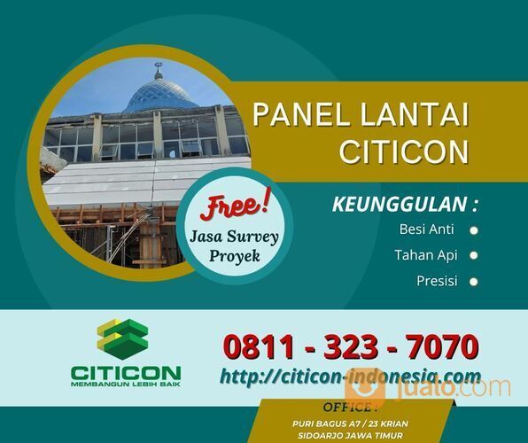 Panel Lantai Citicon Kediri, 0811-323-7070 (TLP/WA)