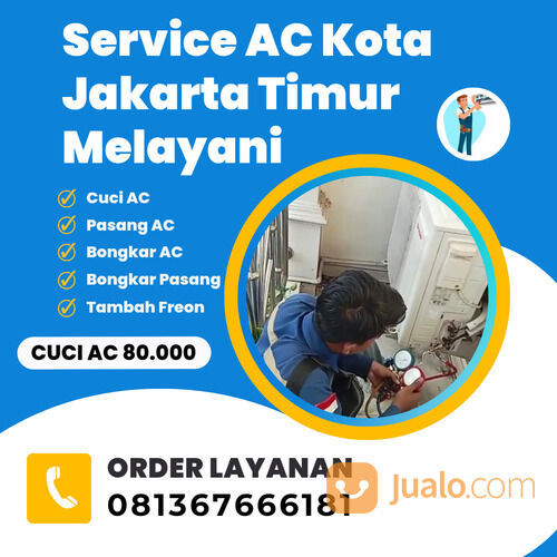Service AC Ciracas Jakarta Timur 081367666181