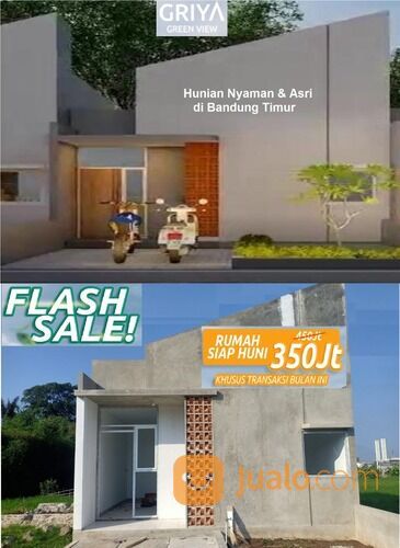 rumah murah cluster griya green view cinunuk bandung