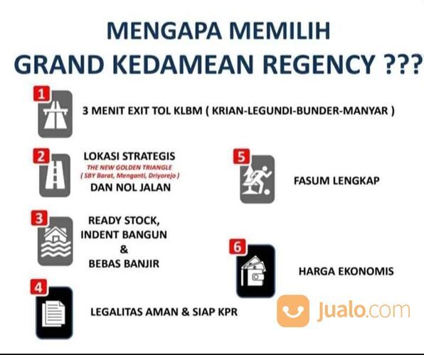 Rumah 200 Jutaan Di Dekat Surabaya Barat