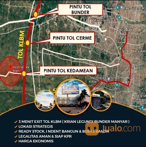 Rumah 200 Jutaan Di Dekat Surabaya Barat