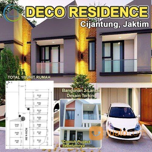 Deco Residence Rumah 2lantai Cijantung Pasar Rebo Jakarta Timur