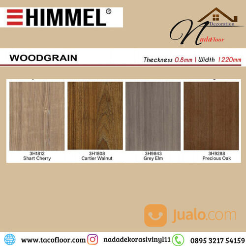 HPL Himmel Motif Kayu Pelapis Furniture Perlembar
