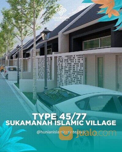 IDAMAN! Rumah Khusus Keluarga Muslim di lingkungan Islami 15 Mnt PT Indofood CBP