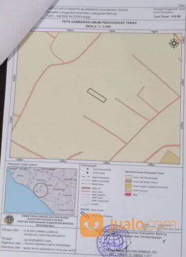 Tanah 10 are, Jl. Tanah Barak Batu Bolong Canggu Kuta Utara