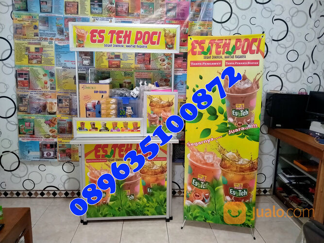 Usaha kekinian Es Teh Poci Booth Portable