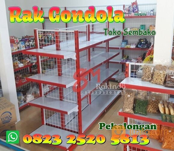 Rak Gudang Rak Gondola Minimarket Kualitas Premium