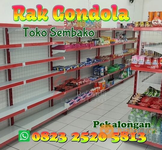 Rak Gudang Rak Gondola Minimarket Kualitas Premium