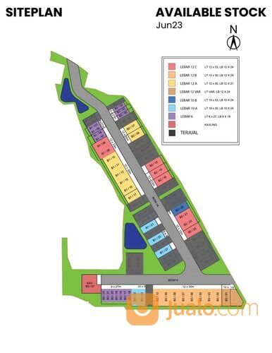 Gudang Serbaguna di Kawasan Bisnis Bizpark Pulo Gadung Jakarta Timur Tipe Lebar 10/330