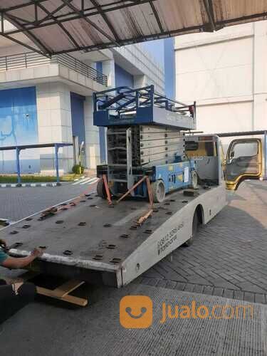 Scissor lift 14 meter di semarang kendal batang rembang jepara jogja kudus