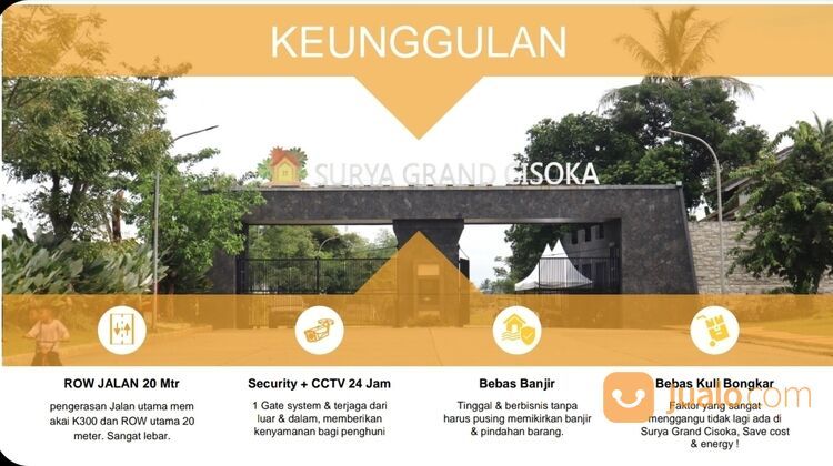 Gudang kantor siap pakai Surya Grand Cisoka Balaraja tangerang