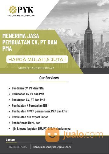LEGALITAS USAHA MURAH DAN TERPERCAYA