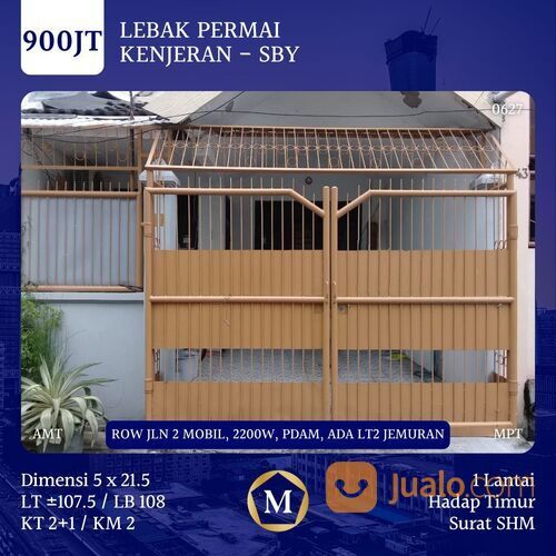 Rumah Lebak Permai Kenjeran Surabaya dkt Babatan Ploso SHM