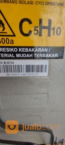 PROMO CUCI GUDANG GEA GF-24DC UPRIGHT - KULKAS/FREEZER ES BATU BERDIRI