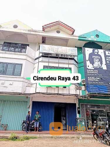 Ruko Cirendeu Raya 43 strategis, sederetan bank Mandiri, BTN