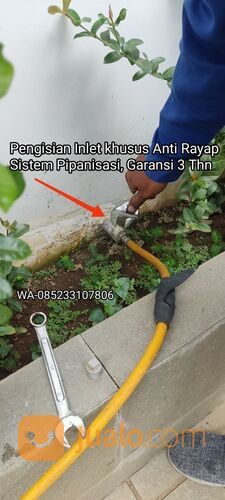 Termurah berkualitas Jasa pembasmi Hama rayap atau Anti rayap sistem Pipanisasi