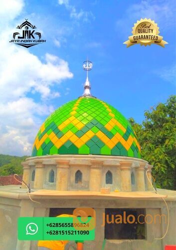 Kubah Masjid Enamel Kalimantan Barat