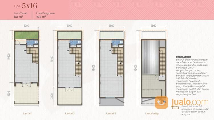 Ruko Brand New 3lantai Gading Bulevar Commercial di SCG Summarecon Crown Gading Bekasi