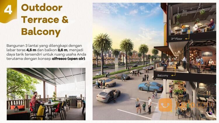 Ruko Brand New 3lantai Gading Bulevar Commercial di SCG Summarecon Crown Gading Bekasi