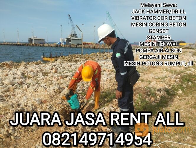 MADIUN Rental Sewa Jack Drill Hammer Mesin Bobok Bongkar Beton