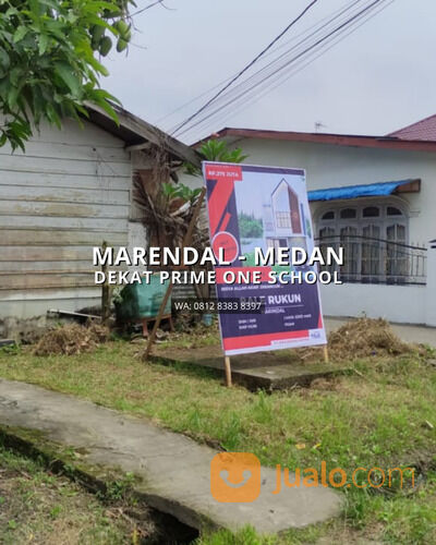 PROMO 300 JUTAAN - FREE BIAYA AKAD - MARENDAL KONGSI DEKAT KOLAM RENANG ISTIQLAL MARENDAL