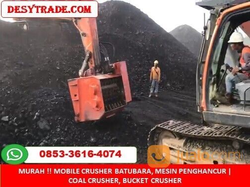 Crusher Batu Portable Mobile Crusher Plant Bucket Crusher MURAH