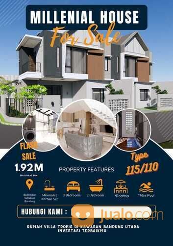RUMAH BARU KOMPLEK BUDI INDAH SETIABUDI BANDUNG DKT UPI