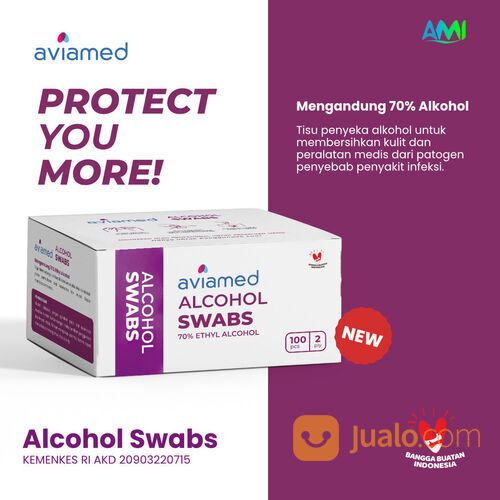 Supplier Grosir Alcohol Swab Aviamed AKD TKDN
