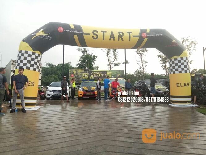 Balon Gate / Balon Start Finish / Balon Gapura Jakarta di Kota Jakarta ...