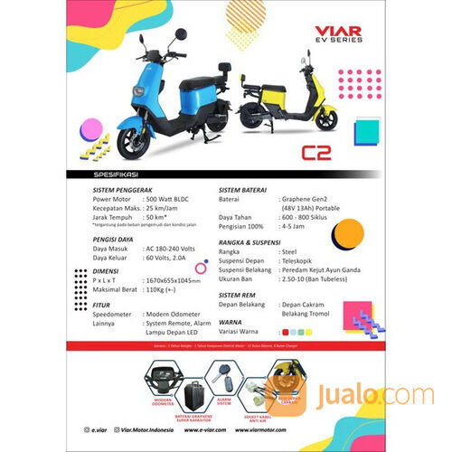 Sepeda listrik viar C2