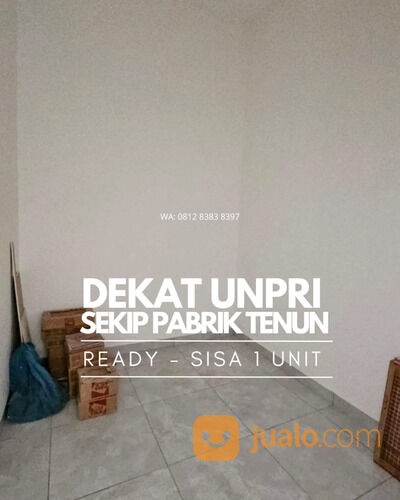 RUMAH 400 JUTAAN READY SIAP HUNI DEKAT KAMPUS UNPRI SEKIP PABRIK TENUN MEDAN
