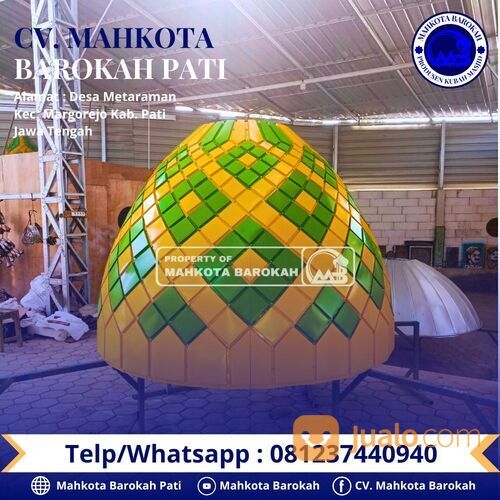 Kubah Masjid Platinum - Kubah Masjid Stainless Stell