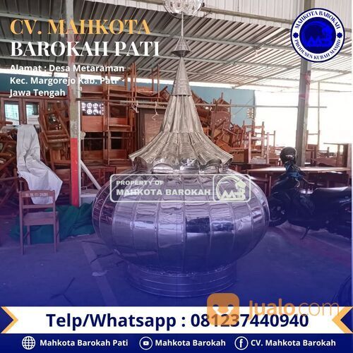 Kubah Masjid Platinum - Kubah Masjid Stainless Stell