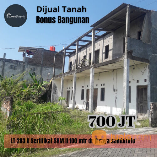 tanah area kost luas 283 meter di tembalang dekat kampus