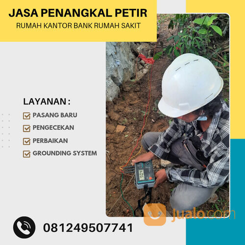 Jasa Instalasi Penangkal Petir Pangkal Pinang 081249507741