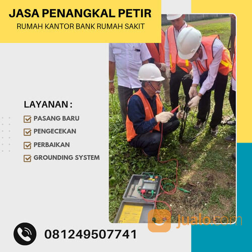 Jasa Instalasi Penangkal Petir Pangkal Pinang 081249507741